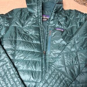 Patagonia Teal Quilted Jacket